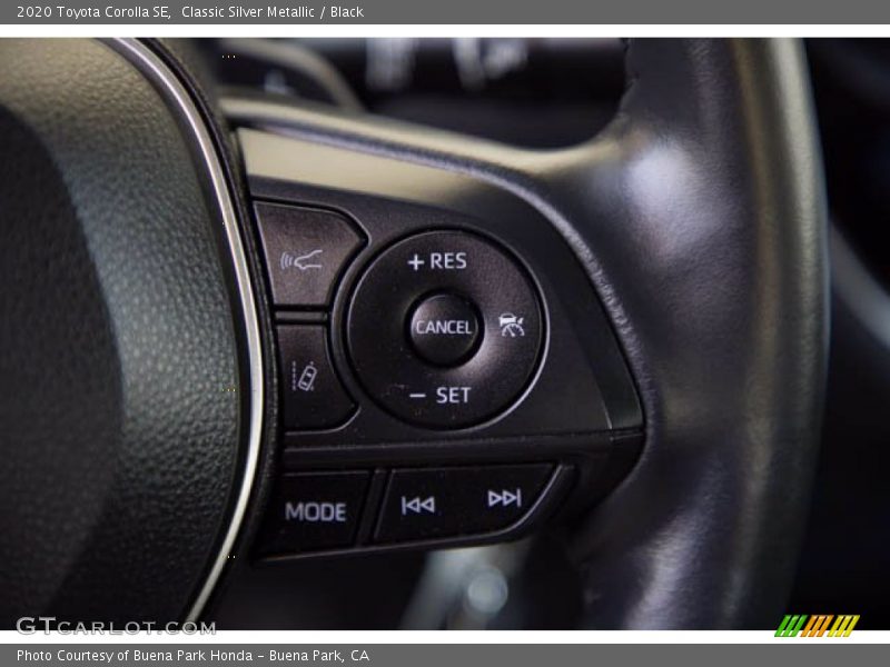 Classic Silver Metallic / Black 2020 Toyota Corolla SE