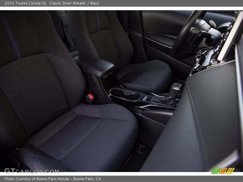 Classic Silver Metallic / Black 2020 Toyota Corolla SE