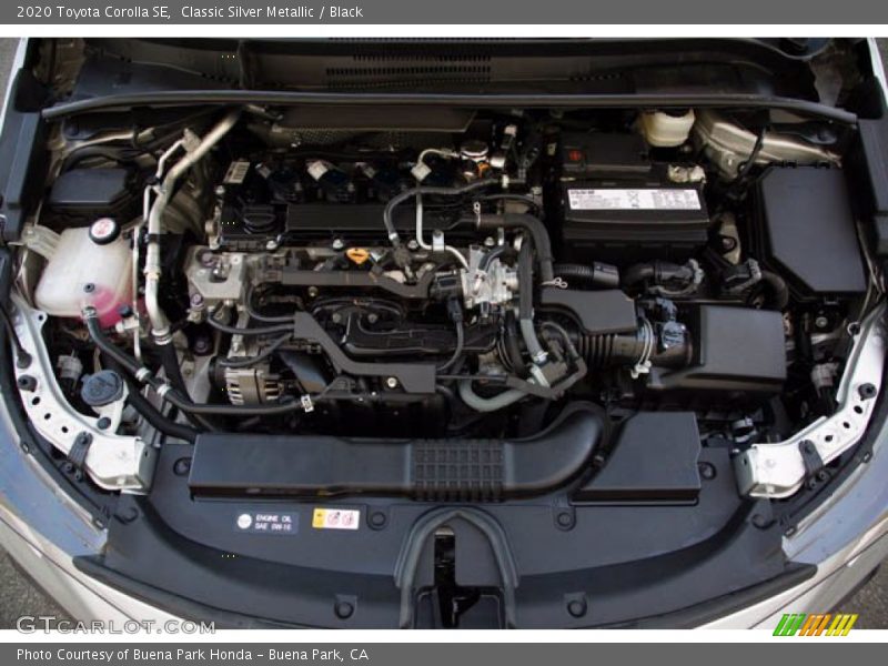 Classic Silver Metallic / Black 2020 Toyota Corolla SE
