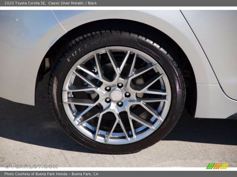 Classic Silver Metallic / Black 2020 Toyota Corolla SE
