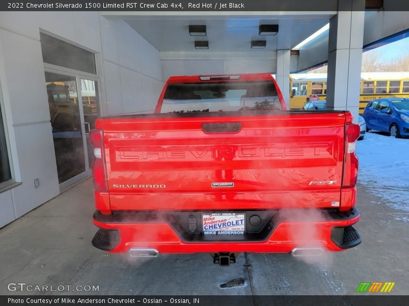 Red Hot / Jet Black 2022 Chevrolet Silverado 1500 Limited RST Crew Cab 4x4