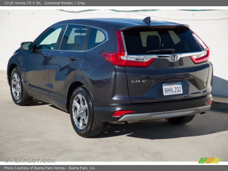 Gunmetal Metallic / Gray 2018 Honda CR-V EX