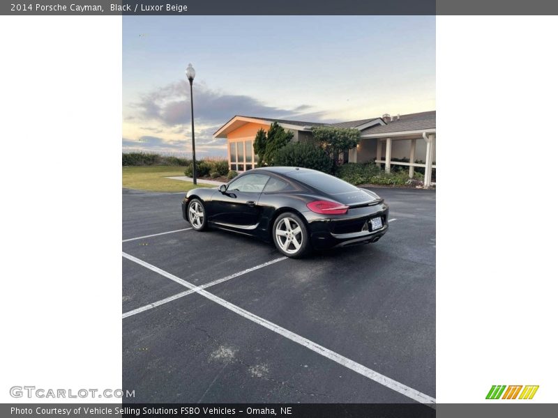 Black / Luxor Beige 2014 Porsche Cayman