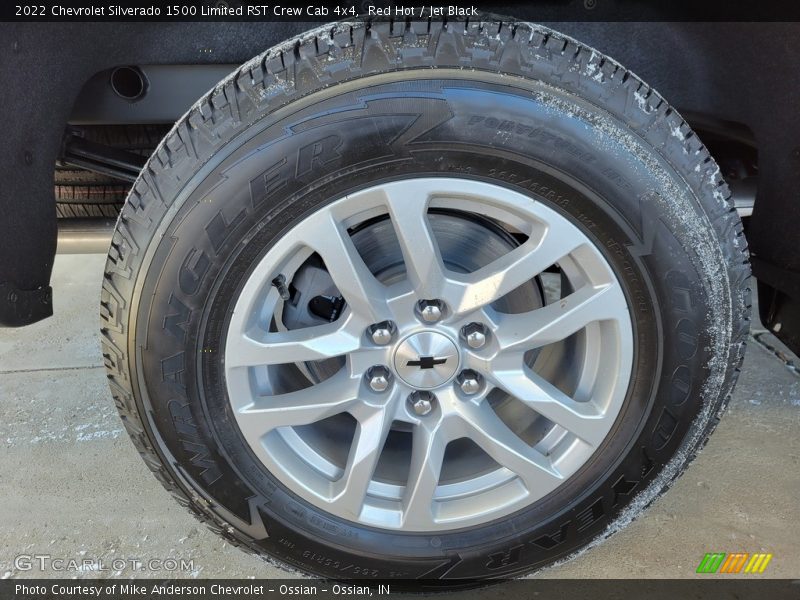 Red Hot / Jet Black 2022 Chevrolet Silverado 1500 Limited RST Crew Cab 4x4