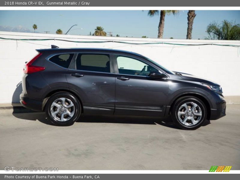 Gunmetal Metallic / Gray 2018 Honda CR-V EX