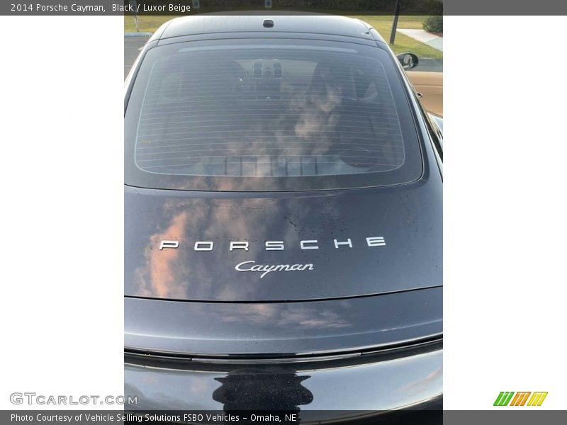 Black / Luxor Beige 2014 Porsche Cayman