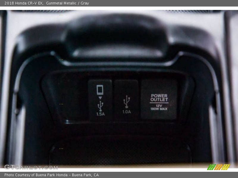 Gunmetal Metallic / Gray 2018 Honda CR-V EX