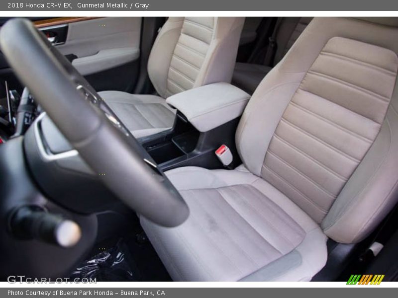 Gunmetal Metallic / Gray 2018 Honda CR-V EX