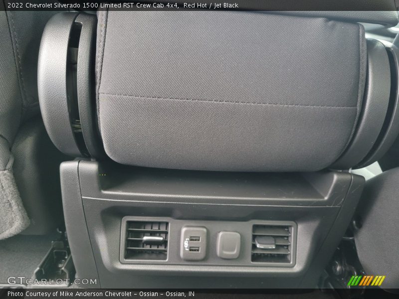Red Hot / Jet Black 2022 Chevrolet Silverado 1500 Limited RST Crew Cab 4x4