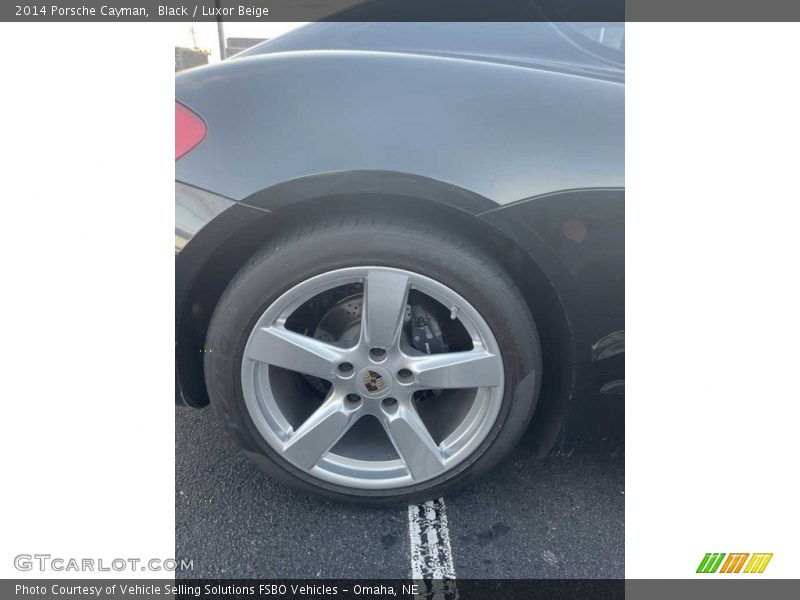 Black / Luxor Beige 2014 Porsche Cayman