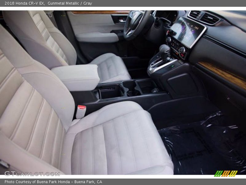 Gunmetal Metallic / Gray 2018 Honda CR-V EX