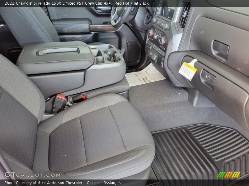 Red Hot / Jet Black 2022 Chevrolet Silverado 1500 Limited RST Crew Cab 4x4