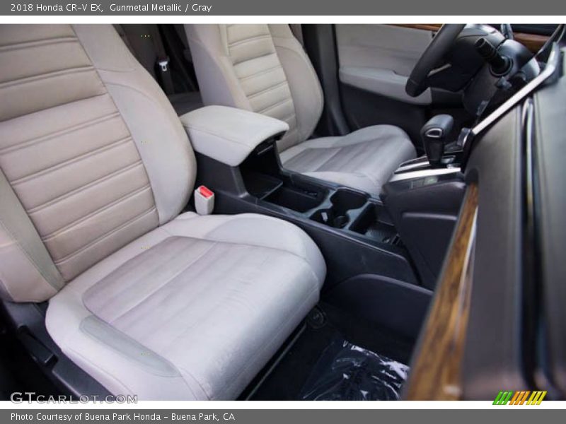 Gunmetal Metallic / Gray 2018 Honda CR-V EX