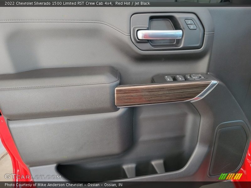 Red Hot / Jet Black 2022 Chevrolet Silverado 1500 Limited RST Crew Cab 4x4