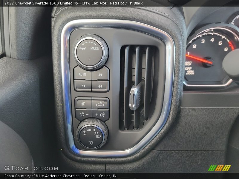 Red Hot / Jet Black 2022 Chevrolet Silverado 1500 Limited RST Crew Cab 4x4