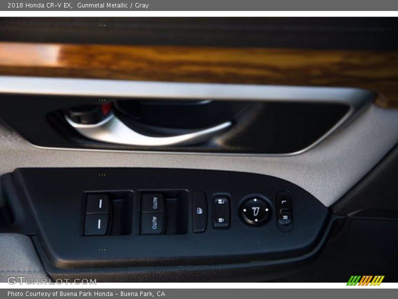 Gunmetal Metallic / Gray 2018 Honda CR-V EX