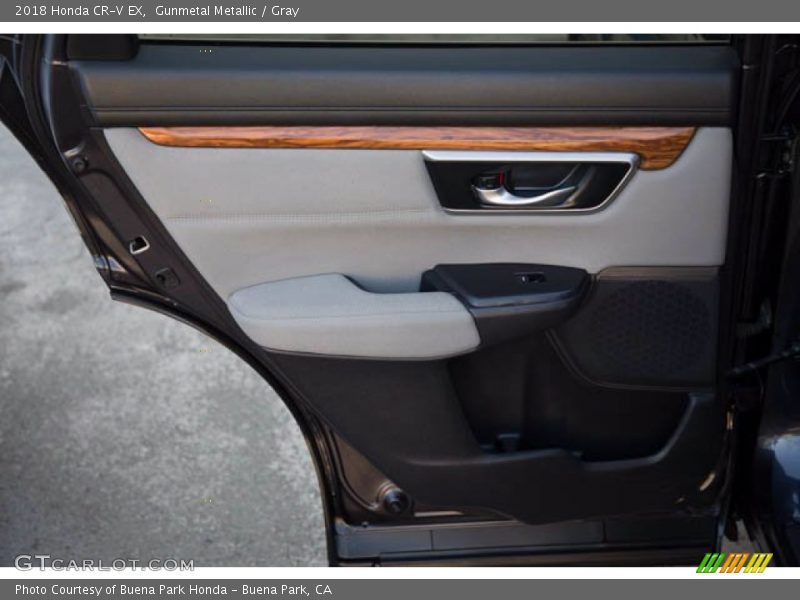 Gunmetal Metallic / Gray 2018 Honda CR-V EX