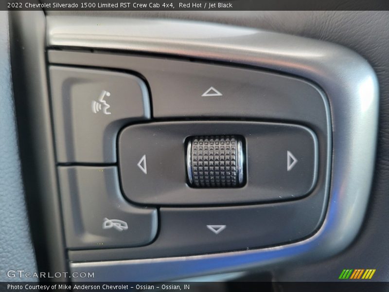 Red Hot / Jet Black 2022 Chevrolet Silverado 1500 Limited RST Crew Cab 4x4