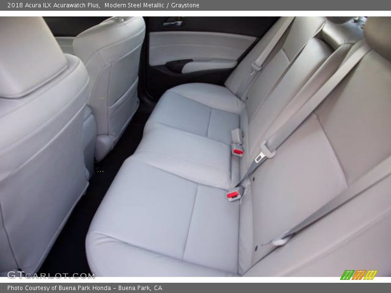 Modern Steel Metallic / Graystone 2018 Acura ILX Acurawatch Plus