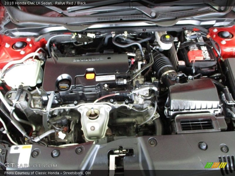  2018 Civic LX Sedan Engine - 2.0 Liter DOHC 16-Valve i-VTEC 4 Cylinder