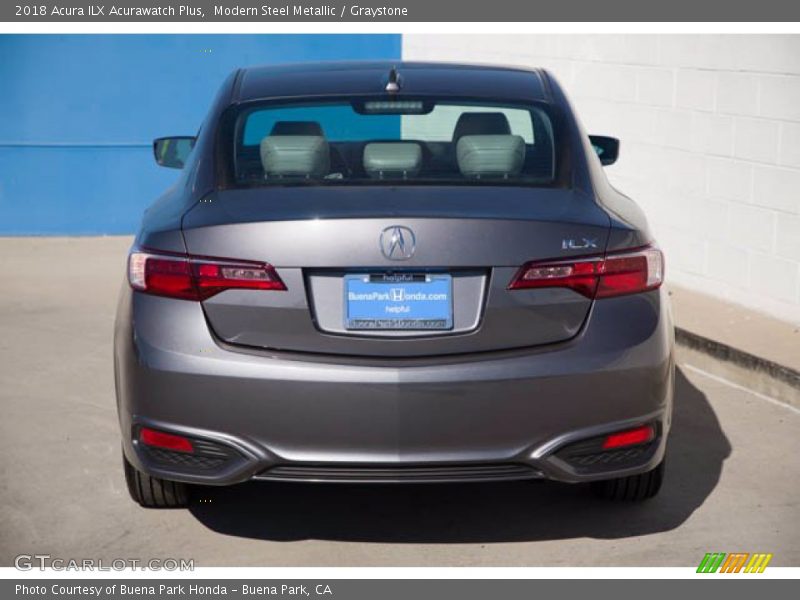 Modern Steel Metallic / Graystone 2018 Acura ILX Acurawatch Plus