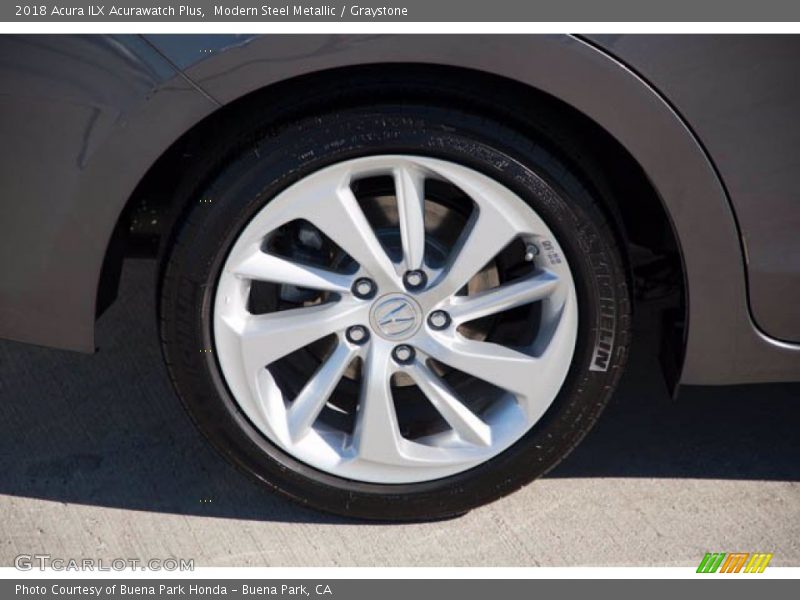 Modern Steel Metallic / Graystone 2018 Acura ILX Acurawatch Plus