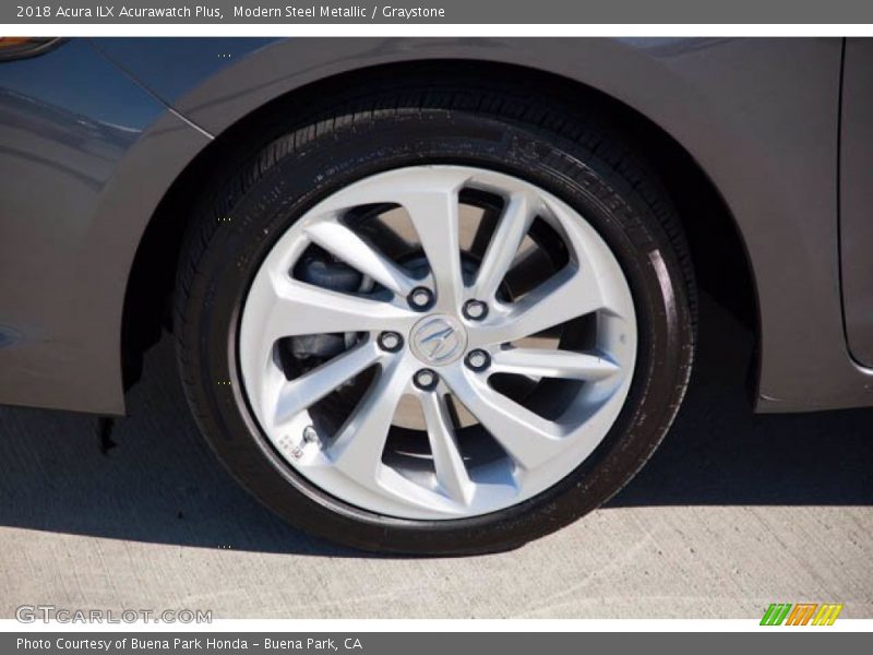 Modern Steel Metallic / Graystone 2018 Acura ILX Acurawatch Plus