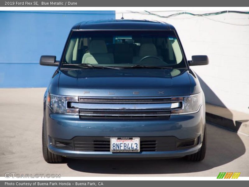 Blue Metallic / Dune 2019 Ford Flex SE