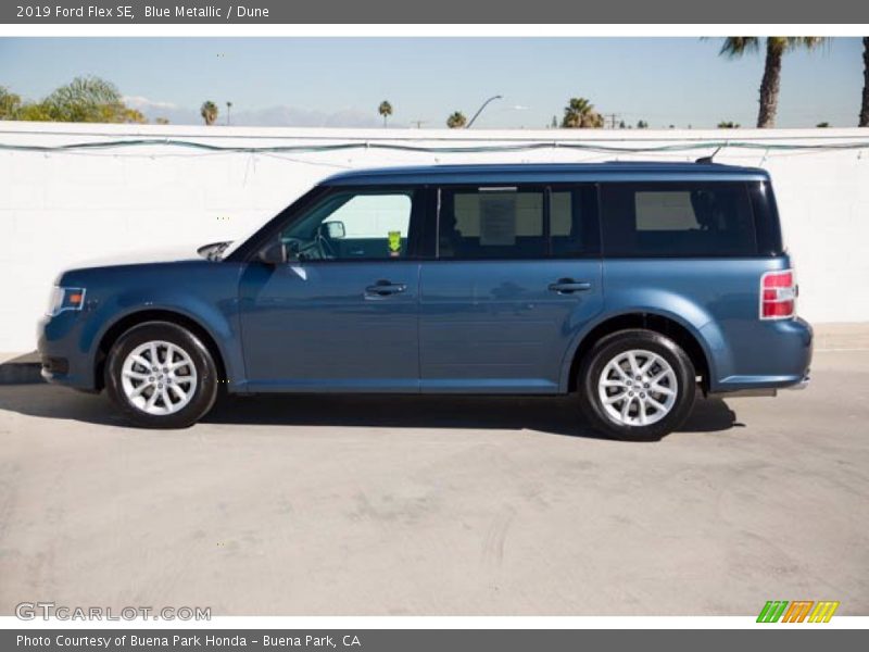 Blue Metallic / Dune 2019 Ford Flex SE