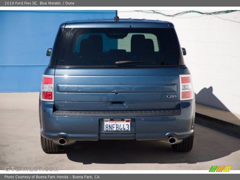 Blue Metallic / Dune 2019 Ford Flex SE