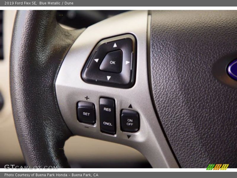 Blue Metallic / Dune 2019 Ford Flex SE