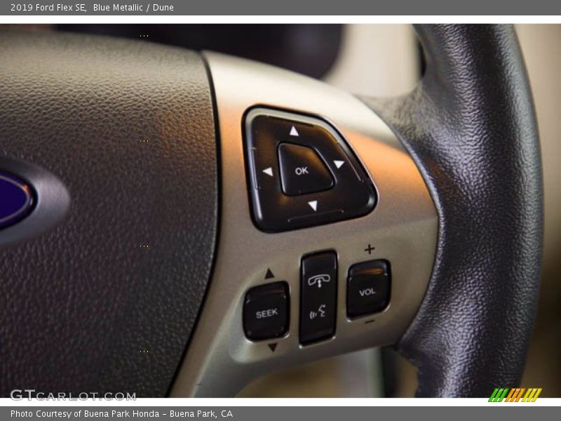 Blue Metallic / Dune 2019 Ford Flex SE