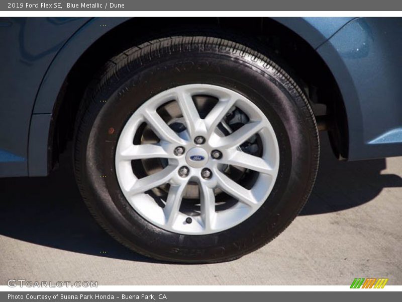 Blue Metallic / Dune 2019 Ford Flex SE