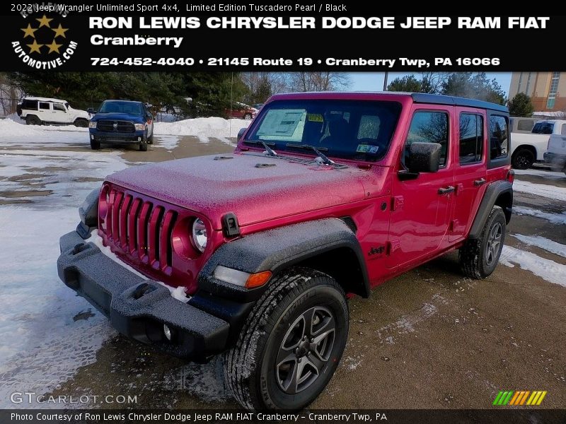 Limited Edition Tuscadero Pearl / Black 2022 Jeep Wrangler Unlimited Sport 4x4
