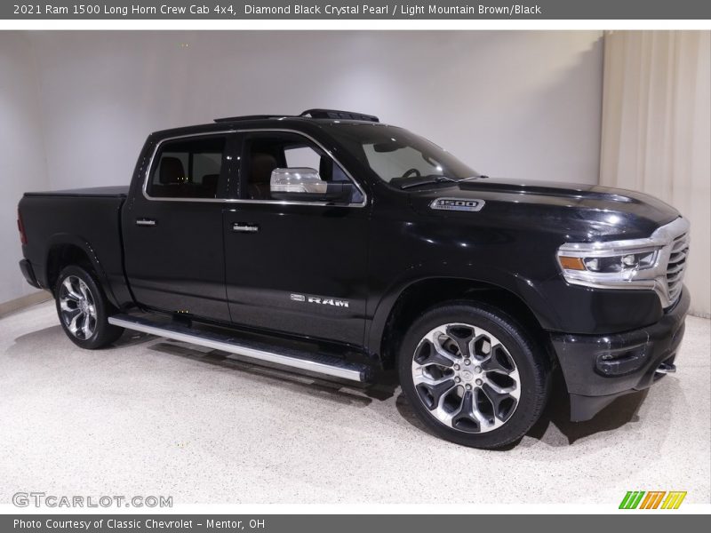  2021 1500 Long Horn Crew Cab 4x4 Diamond Black Crystal Pearl