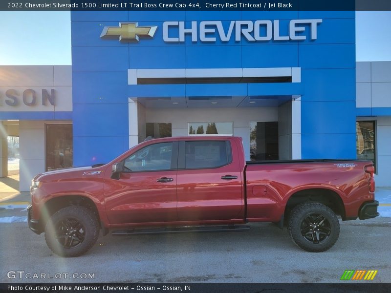  2022 Silverado 1500 Limited LT Trail Boss Crew Cab 4x4 Cherry Red Tintcoat