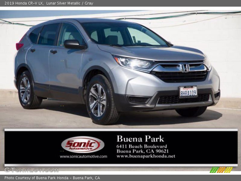 Lunar Silver Metallic / Gray 2019 Honda CR-V LX