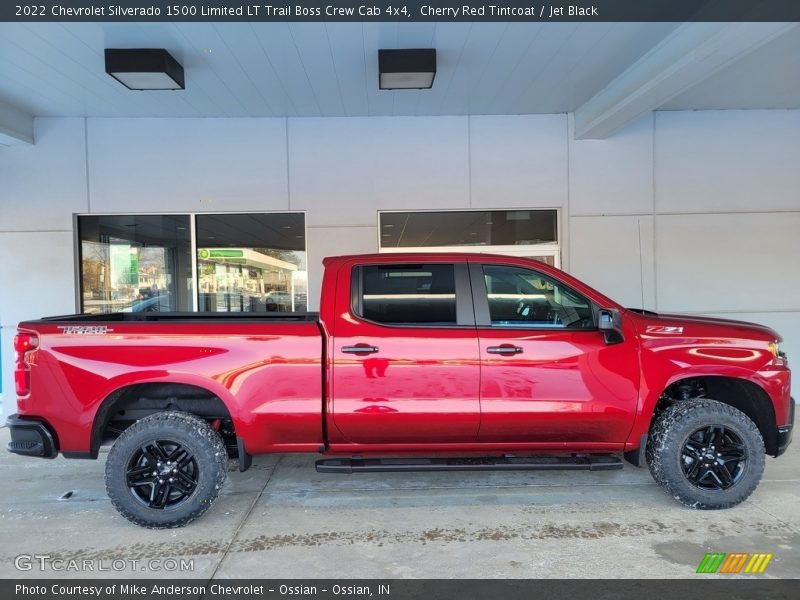  2022 Silverado 1500 Limited LT Trail Boss Crew Cab 4x4 Cherry Red Tintcoat