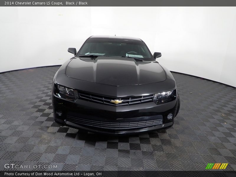 Black / Black 2014 Chevrolet Camaro LS Coupe