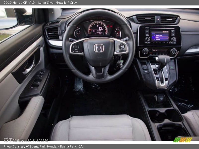 Lunar Silver Metallic / Gray 2019 Honda CR-V LX