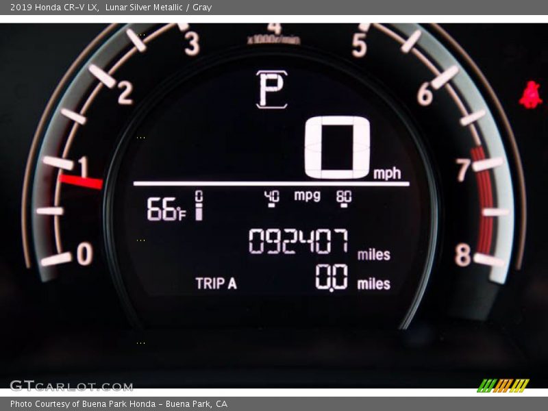 Lunar Silver Metallic / Gray 2019 Honda CR-V LX