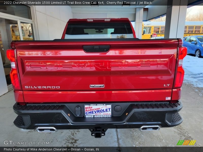 Cherry Red Tintcoat / Jet Black 2022 Chevrolet Silverado 1500 Limited LT Trail Boss Crew Cab 4x4