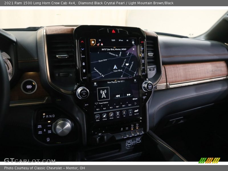 Navigation of 2021 1500 Long Horn Crew Cab 4x4
