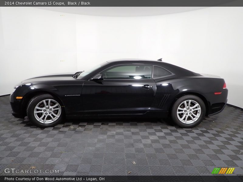 Black / Black 2014 Chevrolet Camaro LS Coupe