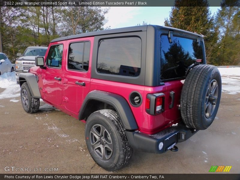 Limited Edition Tuscadero Pearl / Black 2022 Jeep Wrangler Unlimited Sport 4x4