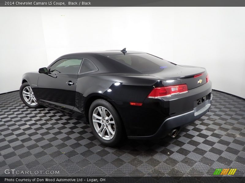 Black / Black 2014 Chevrolet Camaro LS Coupe