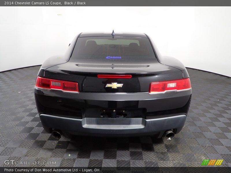 Black / Black 2014 Chevrolet Camaro LS Coupe