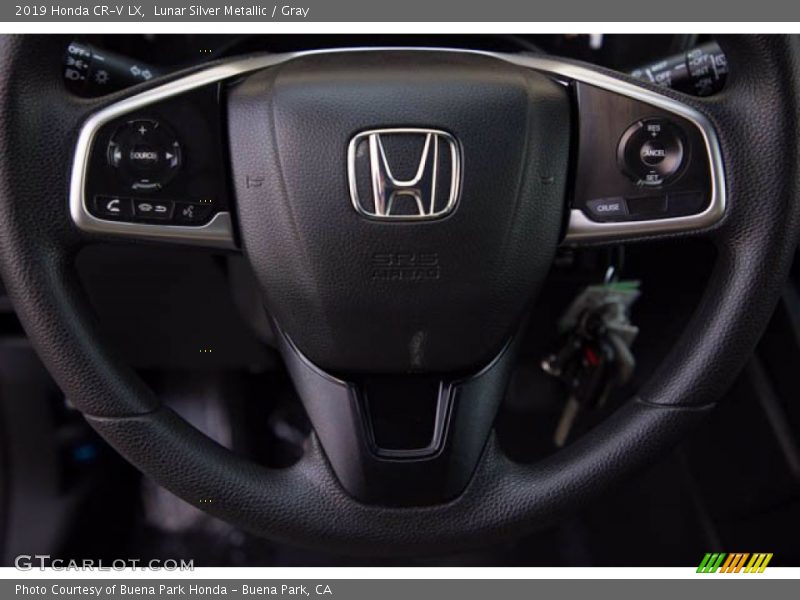 Lunar Silver Metallic / Gray 2019 Honda CR-V LX