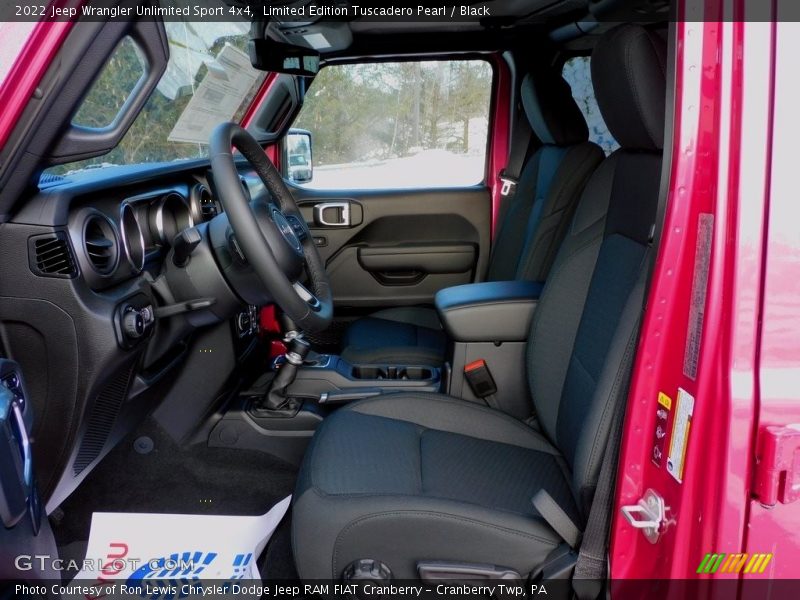  2022 Wrangler Unlimited Sport 4x4 Black Interior