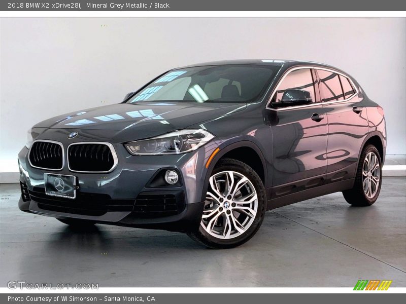 Mineral Grey Metallic / Black 2018 BMW X2 xDrive28i